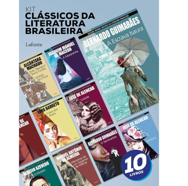 Kit Clássicos da Literatura Brasileira - 10 Livros